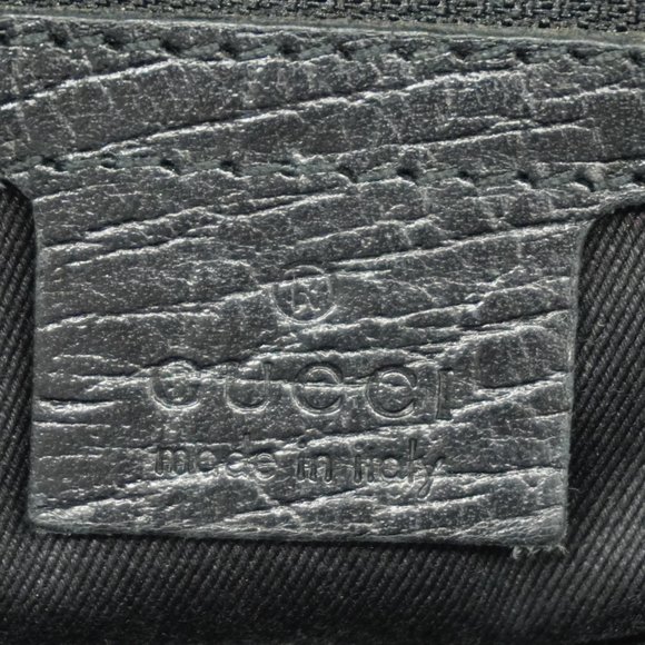 Gucci Tote Bag GG Canvas Bamboo 112530 Black Women's - Picture 5 of 14